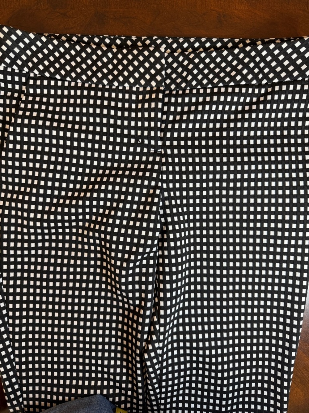 Express Black and White‎ Checkered Pants